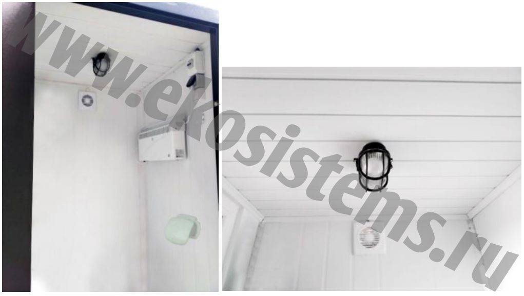 картинка Теплая туалетная кабина Арктика-17РП с ровным полом от магазина Одежда+